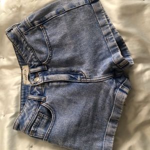 Small high waisted jean shorts